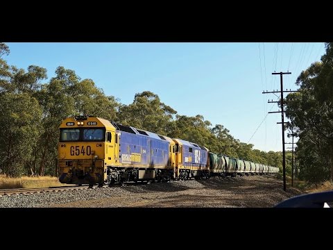 G540+8154 speed through Locksley, Victoria - Dec 2016