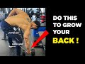 Get BIGGER BACK with this simple TRICK [DB Rows Variation]