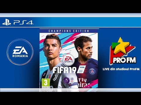 FIFA19 - Campionat ProFM LIVE cu ascultatori, DJ si vedete!