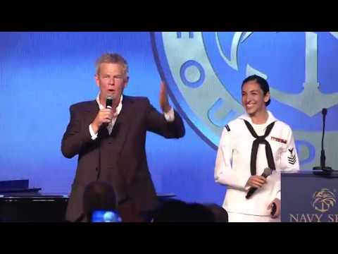 Rebecca Lopez and David Foster: Navy Seal Foundation Evening of Tribute 2017 in LA