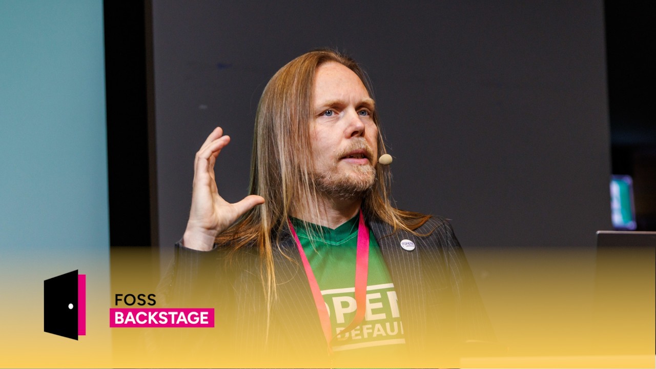 Jan Ainali – FOSS behind the scenes - the center stage is not enough #FOSSBack