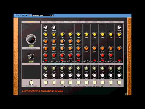 TRANSISTER DRUMS BY ACID MILCH & HONIG