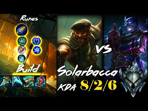 [ Solarbacca ] Gangplank vs Shen Top-  Preseason 12 - Silver II