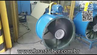 Exaustor de Transmissão para Gases Corrosivos