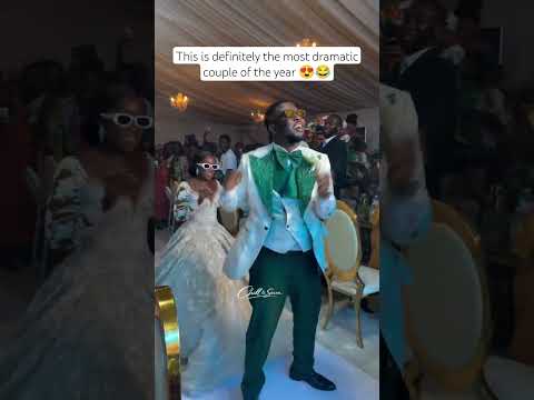 Energy Couple😊😂 #nigeria #nollywood #asoebi #bellanaija #bellanaijaweddings #owambe #nigerianwedding