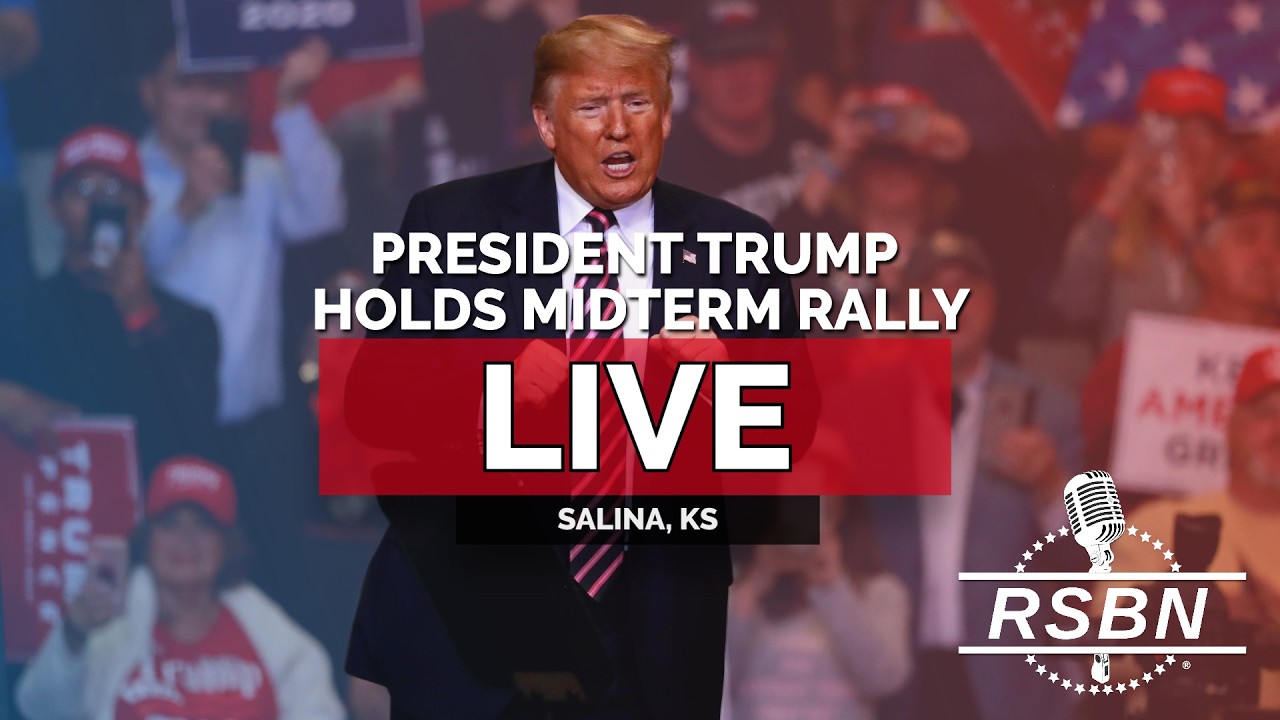 LIVE: President Trump Holds a Rally in Salina, KS - 10/31/26