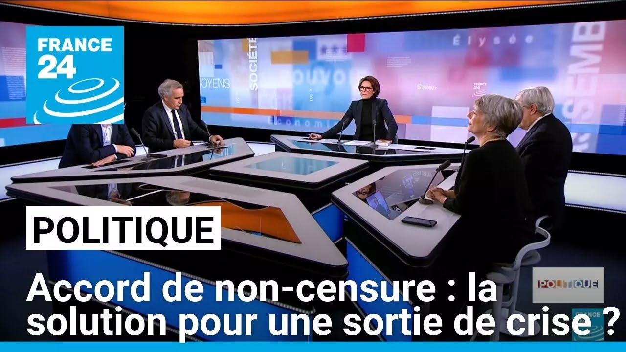 Accord de non-censure : La solution pour une sortie de crise ? • FRANCE 24