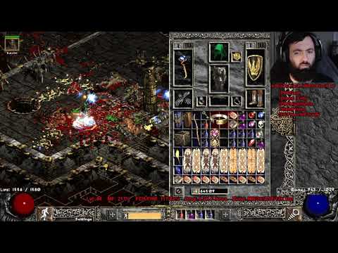 Hardcore Project Diablo 2 PD2 Season 1 Frost Nova Sorc Gameplay