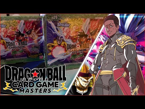 BT29 Fearsome Rivals Double Box Break | Dragon Ball Super Card Game Masters