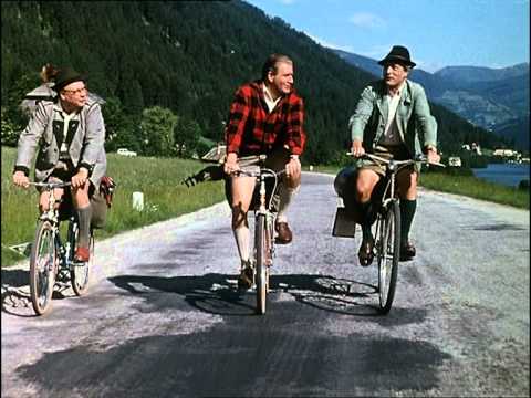 Heinz Erhardt, Wolf Albach-Retty, Hans Joachim Kulenkampff - Mit dem Rad, Kamerad