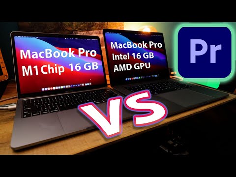 MacBook Pro M1 Chip vs 2016 MacBook Pro Intel CPU and AMD GPU | Adobe Premiere Pro Testing