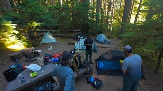 4 Day Backpacking Trip To Olympic National Park With The Boys !! | Day 1