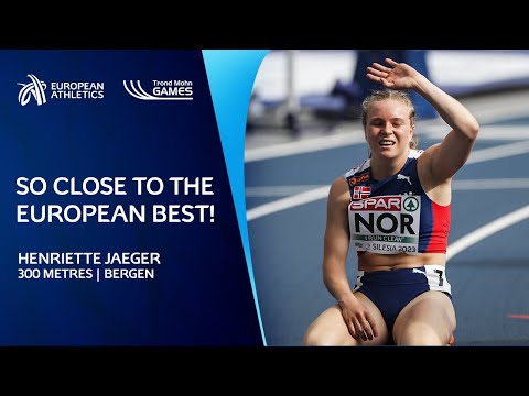 Jaeger clocks 35.46 for 300m! FASTEST time by a European in 31 years 😱