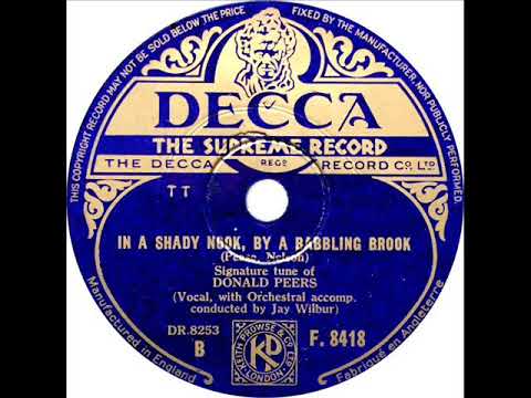 Donald Peers - In A Shady Nook, By A Babbling Brook