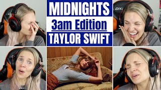 7 MORE SONGS 😱 3am Edition REACTION ~ Midnights by Taylor Swift ❤️