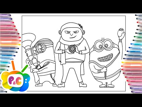 Minions: The Rise of Gru Coloring Pages / RetroVision - Puzzle [NCS Release]