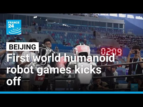 Beijing’s first World Humanoid Robot Games open with hip-hop and martial arts