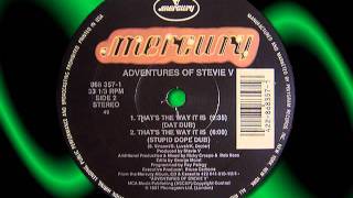 ADVENTURES OF STEVIE V  " That's The Way It Is " (Dat Dub)