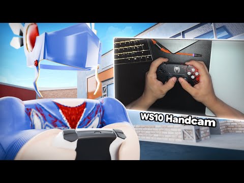 SWEATY MM2 TRYHARD PLAYS ON CONTROLLER!