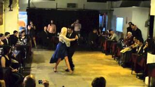Leo Ortiz y Yanina Erramuspe en Porteño y Bailarin. 1y2