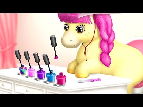Fun Animal Horse Care - Pony Sisters Hair Salon 2 - Play Cutest Pony Makeover