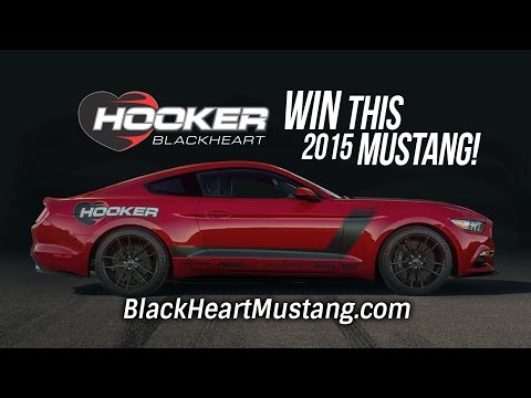 Hooker Blackheart 2015 Mustang Giveaway