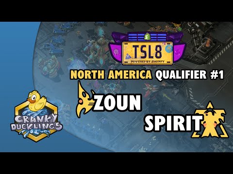 Zoun vs Spirit - PvT | Shopify TeamLiquid StarLeague 8 - NA Qualifier #1 | EPT Tournament