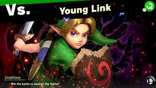 Super Smash Bros Ultimate Sacred Land world of light  How to Unlock Young Link and Cloud