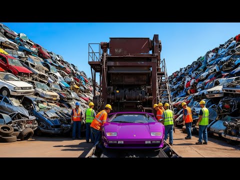 Inside a Modern Car Recycling Plant – How Vehicles Are Reborn
