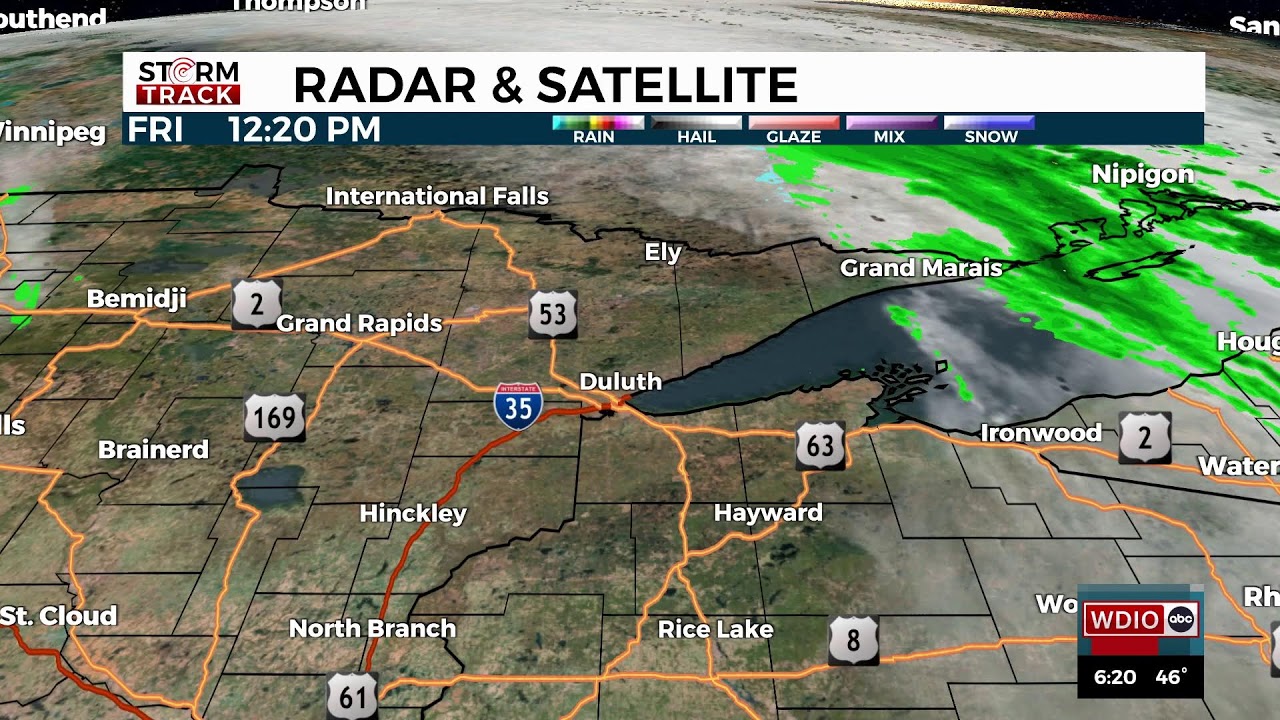 LIVE: WDIO Storm Track Weather Conditions