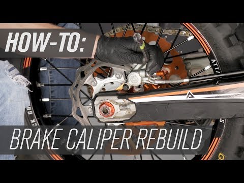How To Rebuild a Brake Caliper On a Dirt Bike