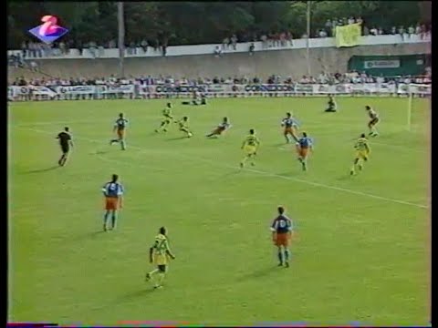 NANTES - MONTPELLIER-2-3     (TOUS LES BUTS : QUART DE FINALE DE LA COUPE D'ETE 1992)