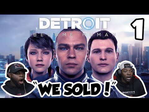 RDC BECOMES HUMAN FOR THE FIRST TIME! (Detroit Becomes Human Part 1)
