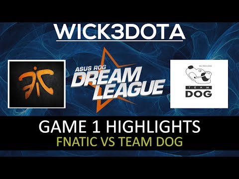Fnatic vs Team Dog DreamLeague Dota 2 Highlights