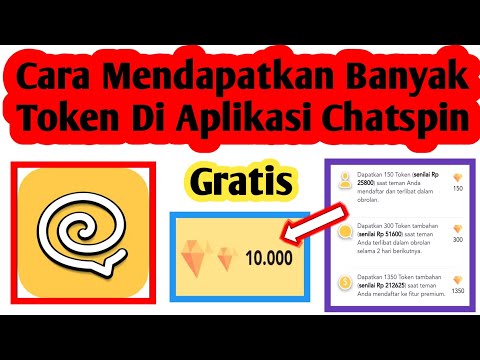 Cara Mendapatkan Banyak Token Di Aplikasi Chatspin | Cara Dapat Koin Chatspin