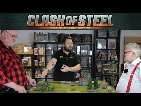 Clash of Steel (British vs American) - Learning to Play: Demo game