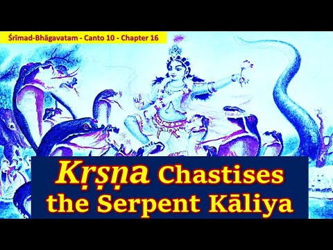 SB 10.16 Krishna Chastises the Serpent Kaliya | Srimad Bhagavatam | Canto 10 | Chapter 16