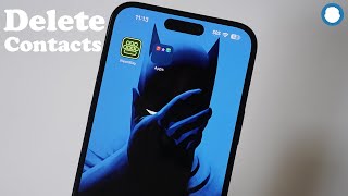 How To Delete Multiple Contacts On Iphone 15/15 Plus Max/Pro Max - IOS 17