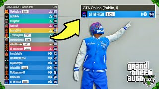 *UPDATED* How to Get Into a SOLO PUBLIC Lobby in GTA 5 Online! (WORKING NOW ALL PLATFORMS 2024)