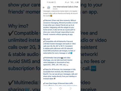 imo International Calls and Chat Review