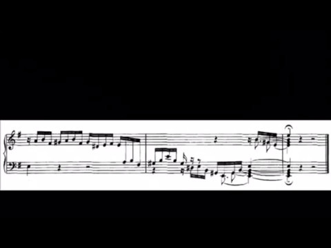 Glenn Gould - Bach Toccata in e minor BWV 914 - Fugue