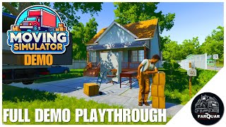 MOVING SIMULATOR | FULL DEMO PLAYTHROUGH