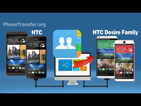 How to Sync Contacts from HTC Phone to HTC Desire Eye / HTC Desire 820