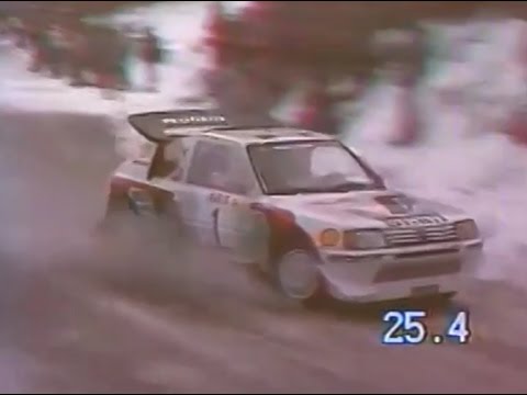 Peugeot 205 T16 EVO 2 Monte Carlo 1986