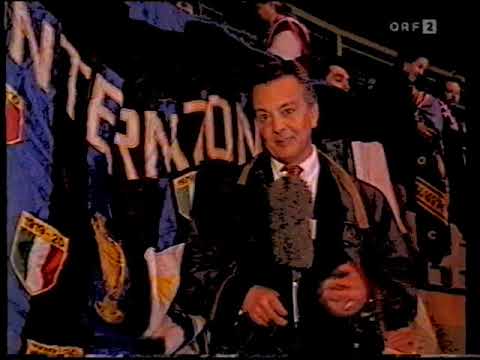Vor UEFA Cup Finale 1994: Austria Salzburg - InterMailand