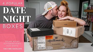 Date Night Subscription Boxes: Escape Room Boxes at home - Murder Mystery - Scavenger Hunts & More!