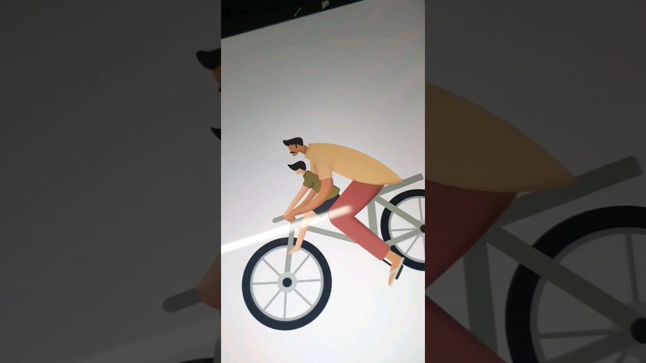 Father's day special vector art.