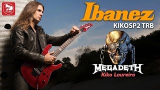 Video thumbnail for IBANEZ KIKOSP2-TRB - подписная электрогитара гитариста Megadeth by PopMusicRu