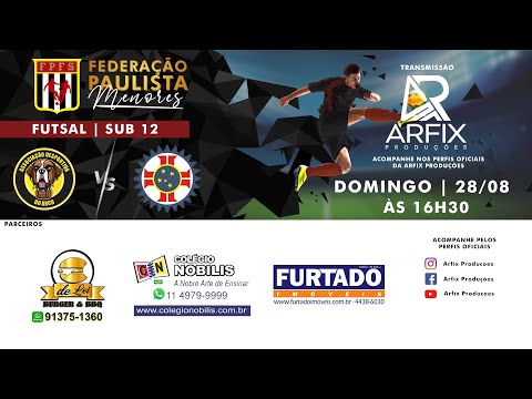 ADC SÃO BERNARDO X CTC VILA EMA - FUTSAL SUB 12