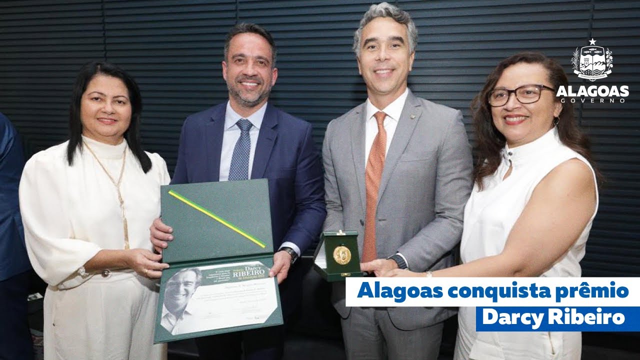 Alagoas conquista o prêmio Darcy Ribeiro